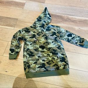Camouflage warm Kids hoodie sweatshirt ~ great condition